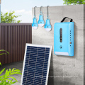 Portable Solar Home Lighting System with LED Bulb